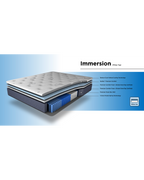 Immersion Mattress – 5-Zone Pocket Coil with Cooling Gel | Australian Made